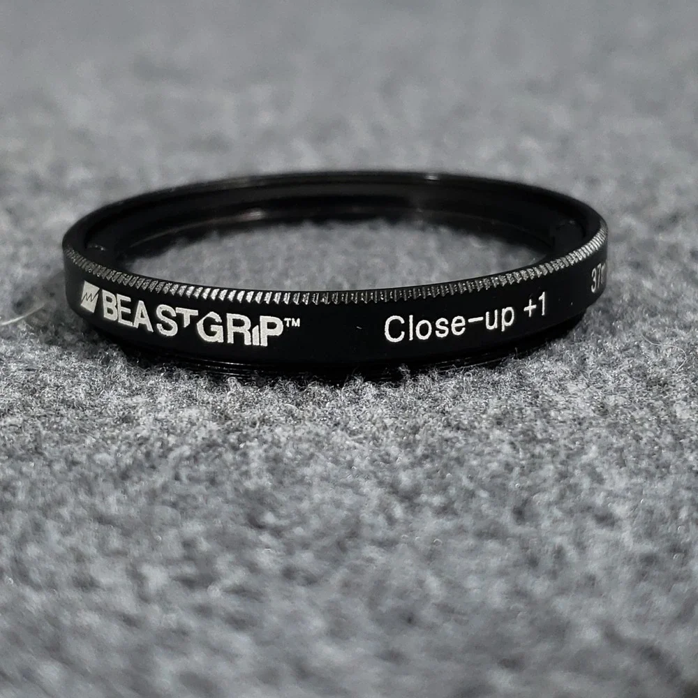 Beastgrip Lens Filter Set 37mm Close-up +1 +2 +4 +10 Macro +12.5 M-Series Phone